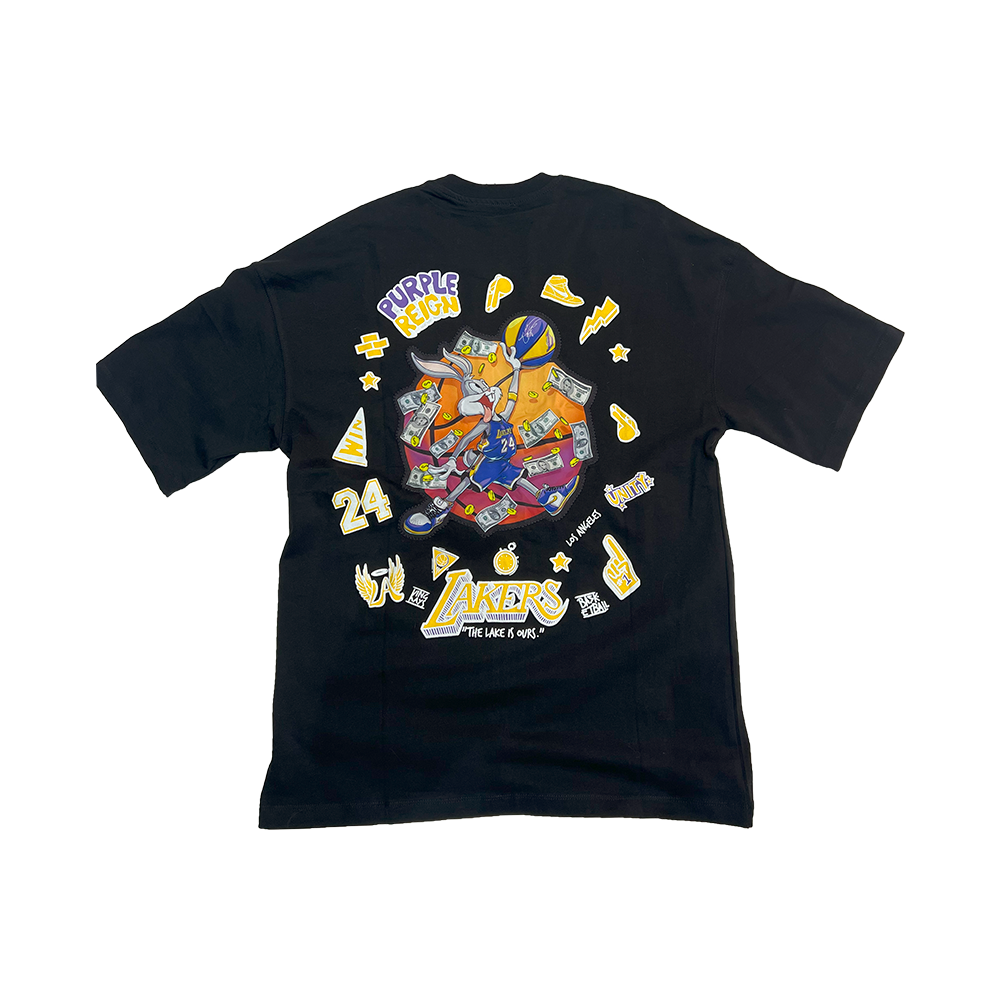 Lakers Drip Tee “Purple Reign”