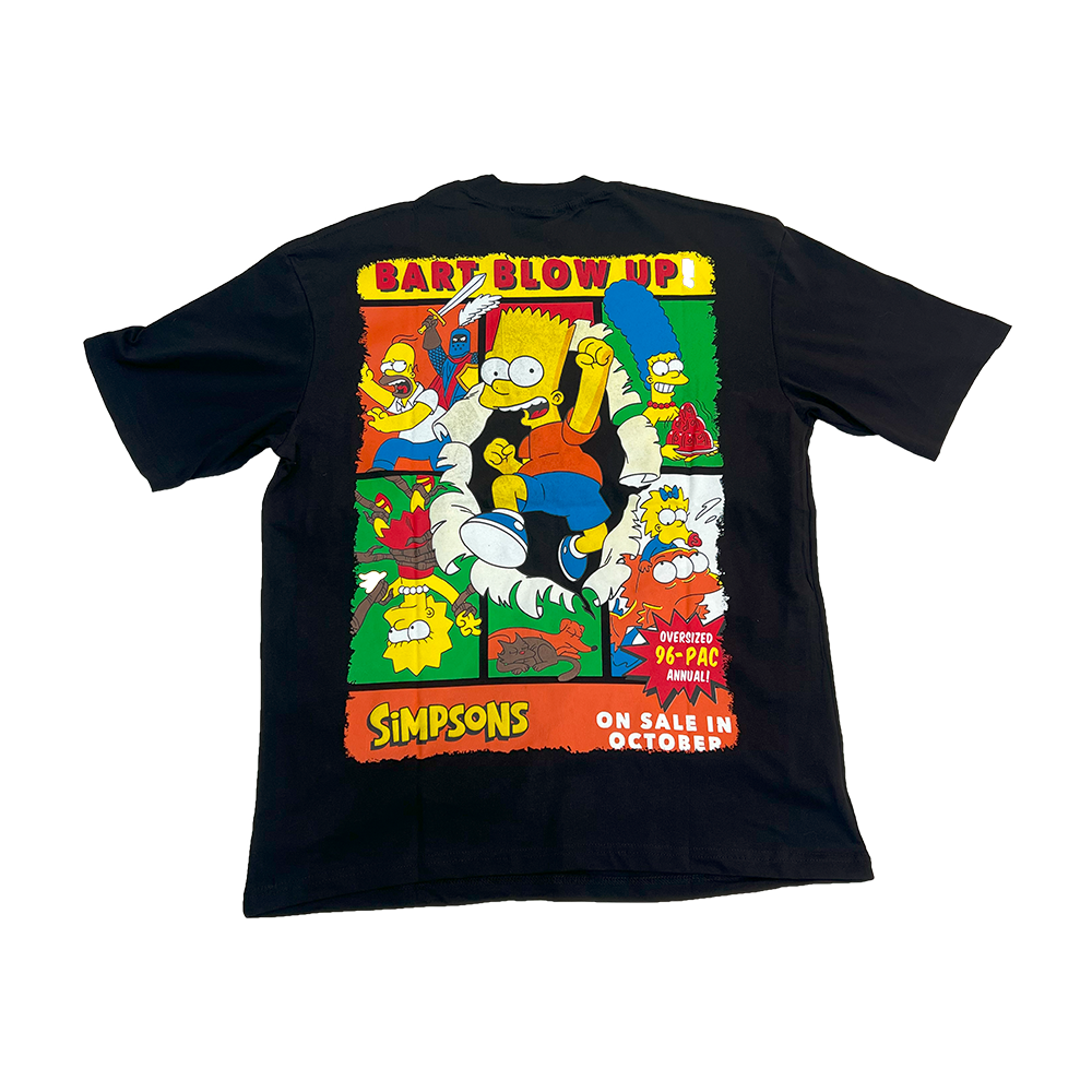 Simpsons “Bart Blow Up!” Comic Tee